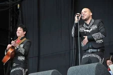 Joby J Ford and Matt Caughthran of American hardcore punk band Mar - Old Photo