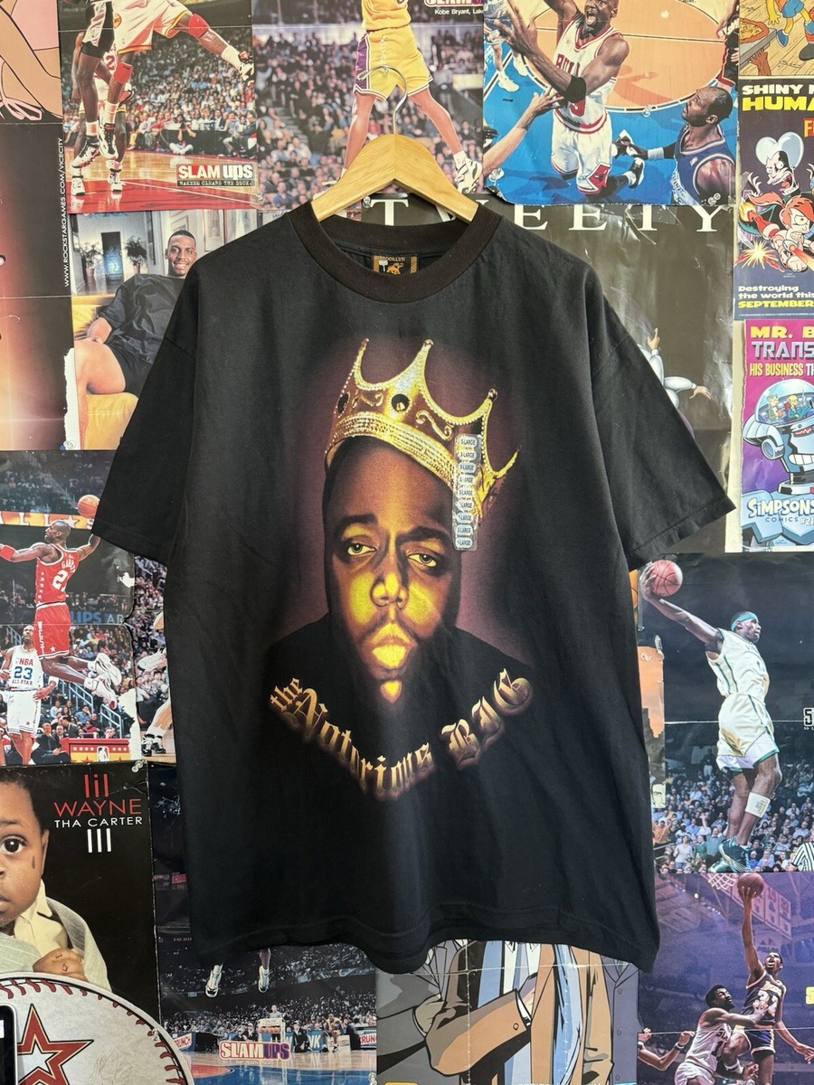 Vintage Biggie Smalls Rap Tee T-Shirt Size XL | eBay
