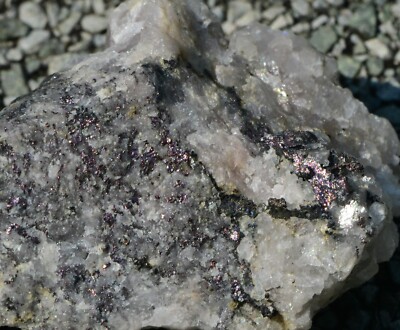 RARE BREITHAUPTITE! 4.5 X 2 X 1.5 CM, NIPISSING MINE, COBALT, ONTARIO, CANADA#6