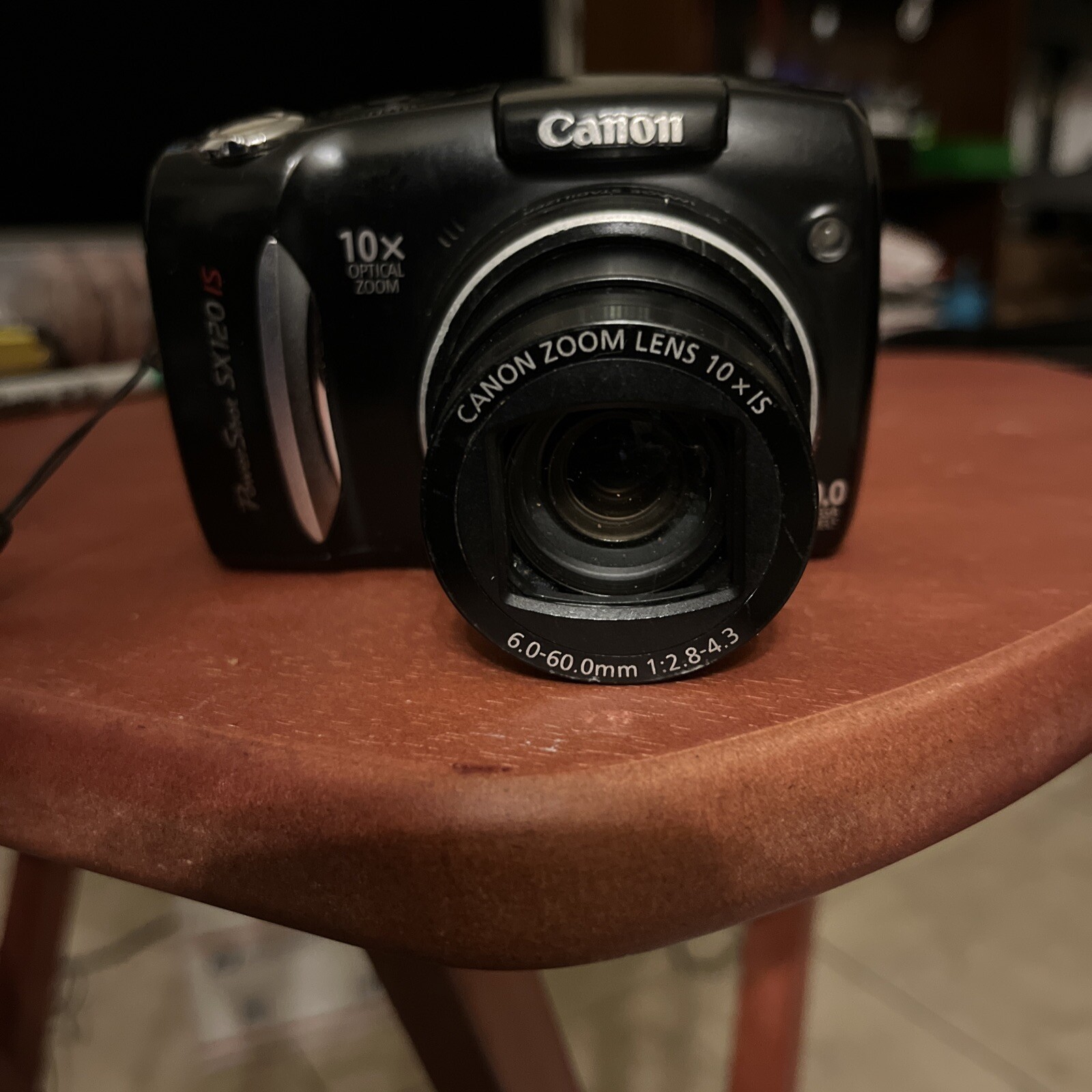 Canon PowerShot SX120 IS 10MP 10x Optical Zoom Digital Camera Tested w