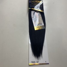 SENSATIONNEL EMPIRE STRAIGHT 100 Human Hair Weave Extension 12" 1