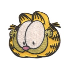 Garfield   Kopf Comic Katze gestickt - Aufnä...