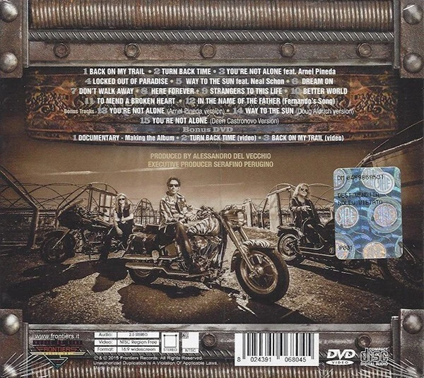 REVOLUTION SAINTS – S/T CD+DVD 2015 Frontiers deluxe digi (JOURNEY NIGHT RANGER) - Bild 2 von 2