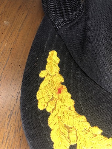 Cappello vintage NRA berretto adulto uomo snap back uova strapazzate nero rete schiuma USA - Foto 4 di 11