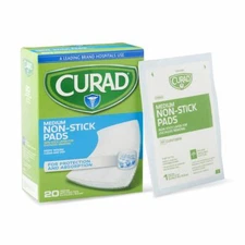 CURAD Sterile Nonstick Pad, 3" x 4", Box