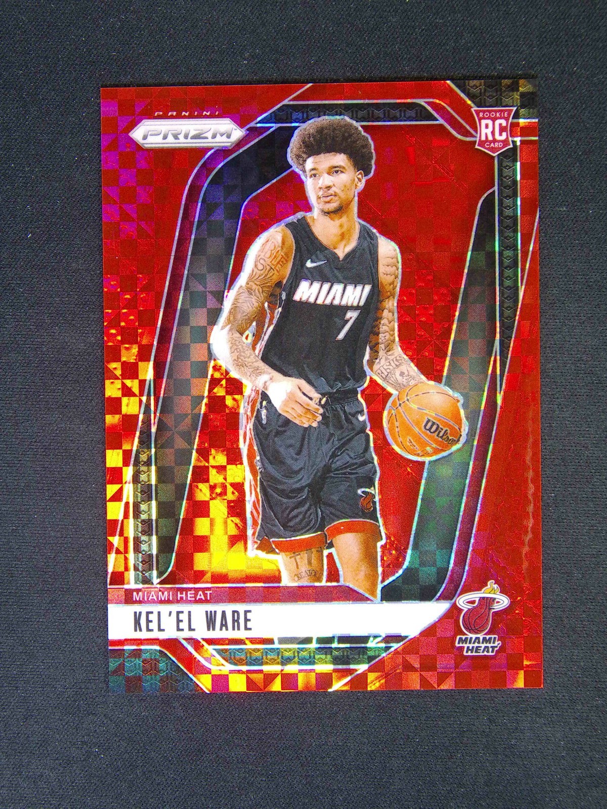 2024-25 Panini Prizm Kel'el Ware #248 RC Rookie Red Power /75
