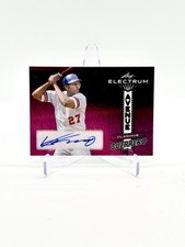 2024 Leaf Electrum VLADIMIR GUERRERO SR Auto Autograph SSP /10 HOF