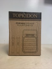Portable Speaker and Dual Microphone Karoke System Topkidon Fuuntoke-01 NIB
