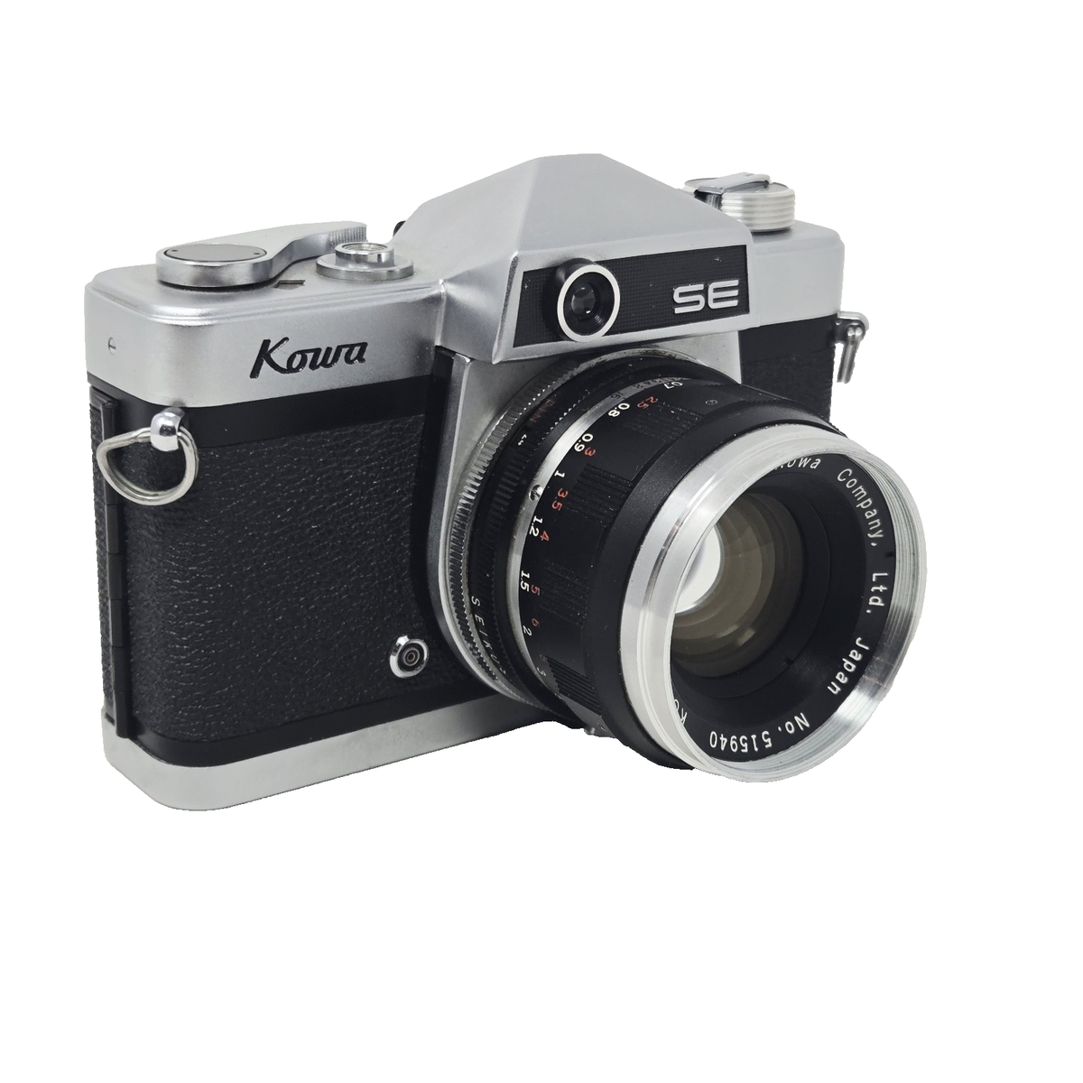 Kowa Seikoshi MX フィルムカメラ 35mm F2.8 Vintage Kowa SE 35mm Film Camera With 50mm f/1.9 Lens Leather Case