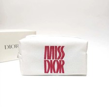 Christian MISS Dior Novelty white vanity Clutch Pouch bag NEW gift 2024 w/o BOX