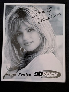Donna D'Errico Signed 8x10 Photo Baywatch