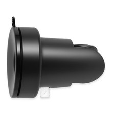 Handheld Shower Head Holder Suction Cup Mount Adjustable Matte Black Tool