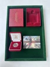 The Royal Mint 2007 Gold Proof Half-Sovereign Box only - COA & Capsule Included.