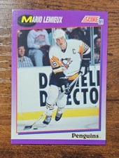 1991-92 Score American - Mario Lemieux #200.  N279