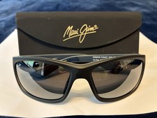 Maui Jim  s Kanaio Coast Men's Polarized Sunglasses Matte Black