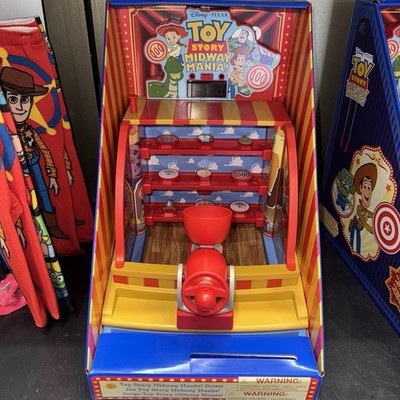 2026 Disney Parks Pixar Toy Story Midway Mania Game Woody Buzz Lightyear Toy NEW