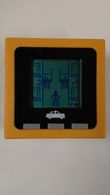 Radica Cube World Block Bash Big City Handheld Stick People Game w