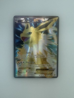 Pokémon Jolteon EX Full Art Generations 28a/83 Condition is alright bad corners 