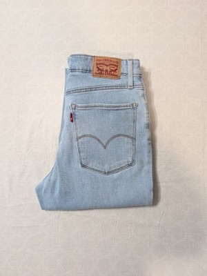 Levi s 721 High Rise Skinny Jeans Women s Size 29 Light Wash Stretch Denim