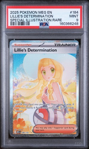Lillie's Determination graded PSA 9 for sale on eBay