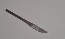 TUMBLE FINISH - DINNER KNIFE - (24 PIECES SET) - FOR FAST FOOD - L21.7CM