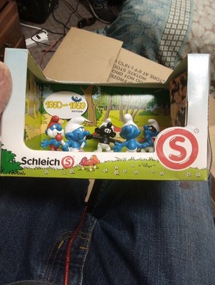Schleich Smurfs 1960-1969 Edition Decade Set