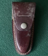 NORMARK Brown Leather Folding Knife SHEATH Only