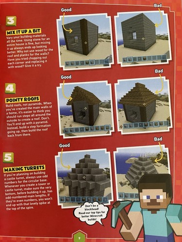 "The Ultimate Builder's Guide in Minecraft", Scholastic Books, Master Builder - Picture 7 of 8