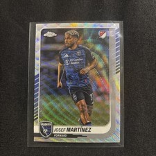 Josef Martinez 2025 Topps Chrome MLS Wave San Jose Earthquakes #106