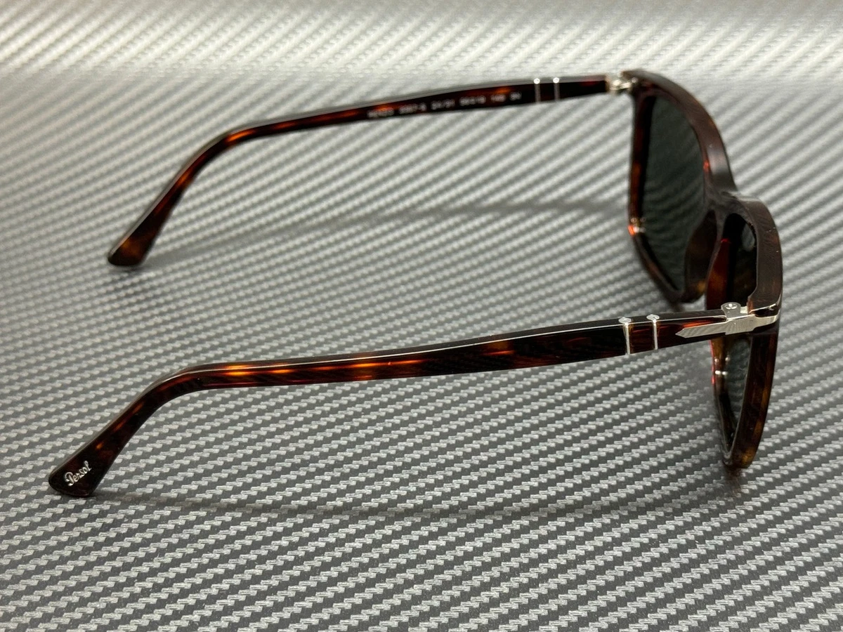PERSOL PO3357S 24 31 RENZO Brown Havana Green Unisex 56 mm Sunglasses