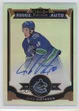 2015-16 O-Pee-Chee Platinum Rookie Auto Rainbow Jake Virtanen #176 Auto 0c3