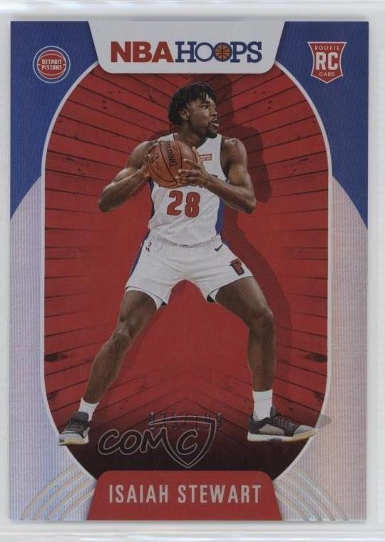 2020-21 Panini NBA Hoops Silver 35/199 Isaiah Stewart #233 0t07