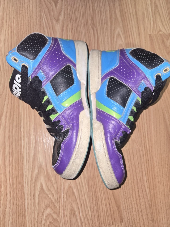 Top alto vintage original Osiris colorido para mujer 7 Foto 2 de 4