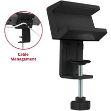 SIIG Powerstrip Clamp Holder with Adjustable Bracket - Black CEMT2Y12S1