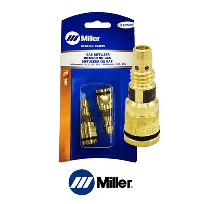 1- Pack Of 2 Miller D-M250 Replacement Gas Diffuser for MIG Welding Gun