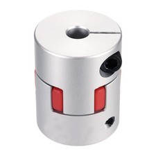 Aluminum Shaft Coupling 9mm to 10mm Spider Coupler L50mm x D40mm Connector