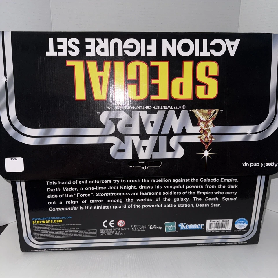 "Paquete de 3 figuras especiales Jumbo 12"" Star Wars Villains 2015 Gentle Giant Kenner" Foto 2 de 3