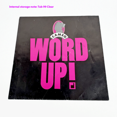 Cameo Word Up 45 Hülle nur 7 Zoll Single Vintage Cover - Bild 2 von 4