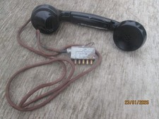 Oryginalne słuchawki polowe FF33 z wtyczką Deutsche-Wehrmachtu!!!