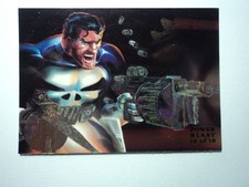 1994 MARVEL ANNUAL - POWERBLAST CARD - PUNISHER ( 10 OF 18 )