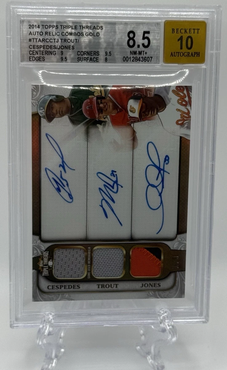 5枚限定 topps finest 2014 adam jones 直筆サイン Autograph Adam Jones Baseball Cards for sale | eBay