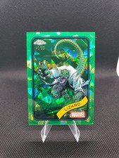 2025 Topps Chrome Sapphire #85 Lizard /99 SP Green Color Match