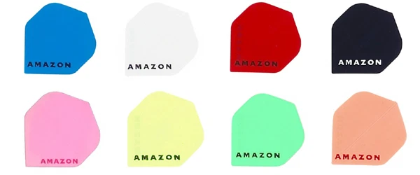 Lot de 5 jeux = 15 ailettes flechettes dart flight Ruthless Amazon larges