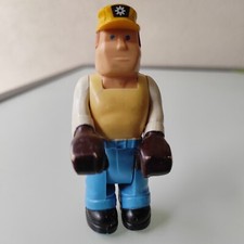 Fisher Price Fahrer Driver Bauarbeiter z.B. für Bagger LKW Kran usw. Husky 