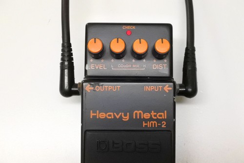 BOSS HM-2 Heavy Metal Guitar Effects Pedal MIJ 1985 #745 DHL Express or EMS - Picture 12 of 12
