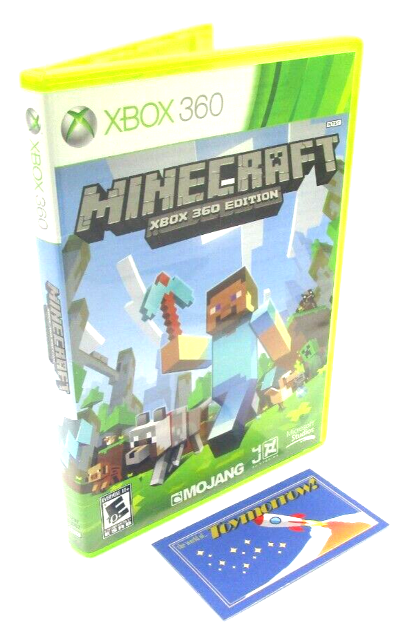 Microsoft XBox 360 Edition Minecraft EMPTY Case | eBay