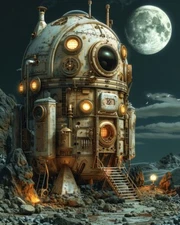 Fantastical Finds: Unique 8x10 Art Prints for Imaginative Souls  68431290