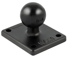 RAM Mount RAM-B-347U AMPS Square Base with 1"  Ball - Fits Zumo, TomTom & More