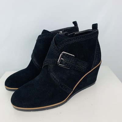 franco sarto arielle wedge bootie