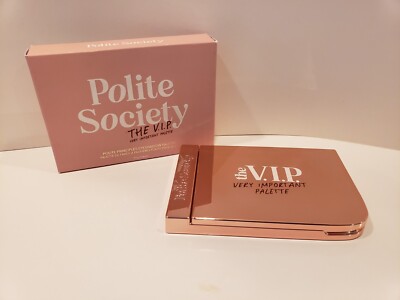 Polite Society~The V.I.P. Polite Principles Eyeshadow Palette ~ NIB
